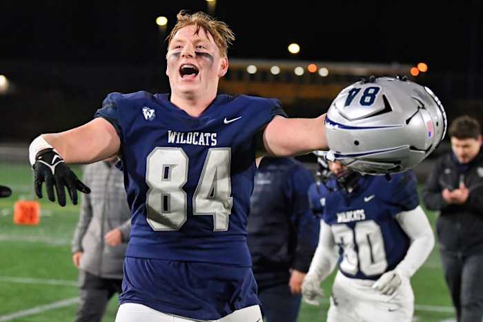 a Wilsonville Mountain View 5A Oregon football final November 24 2023 Leon Neuschwander 86